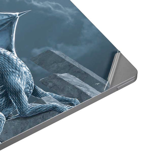 Vincent Hie Silver Dragon Universal Laptop 16in (13 x 9.4in) Skin